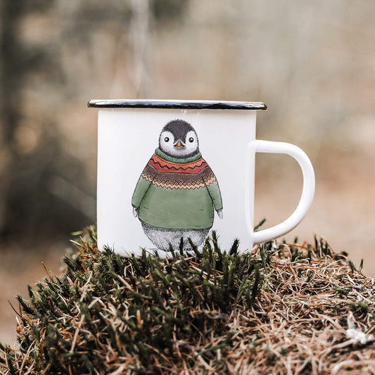 EMAILLE Tasse | Pinguin Fabi | Pulli