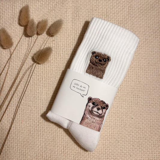 Socke mit Stick | Otter Fiete