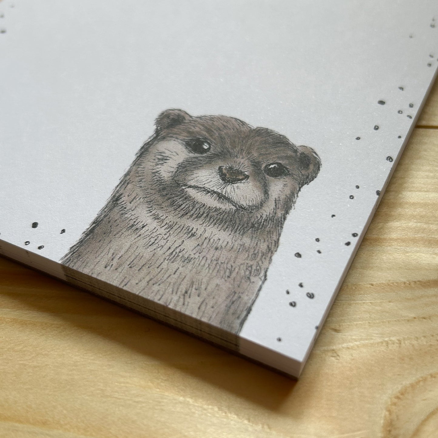 NOTIZBLOCK | DIN A6 | 50 Blatt | Otter Fiete