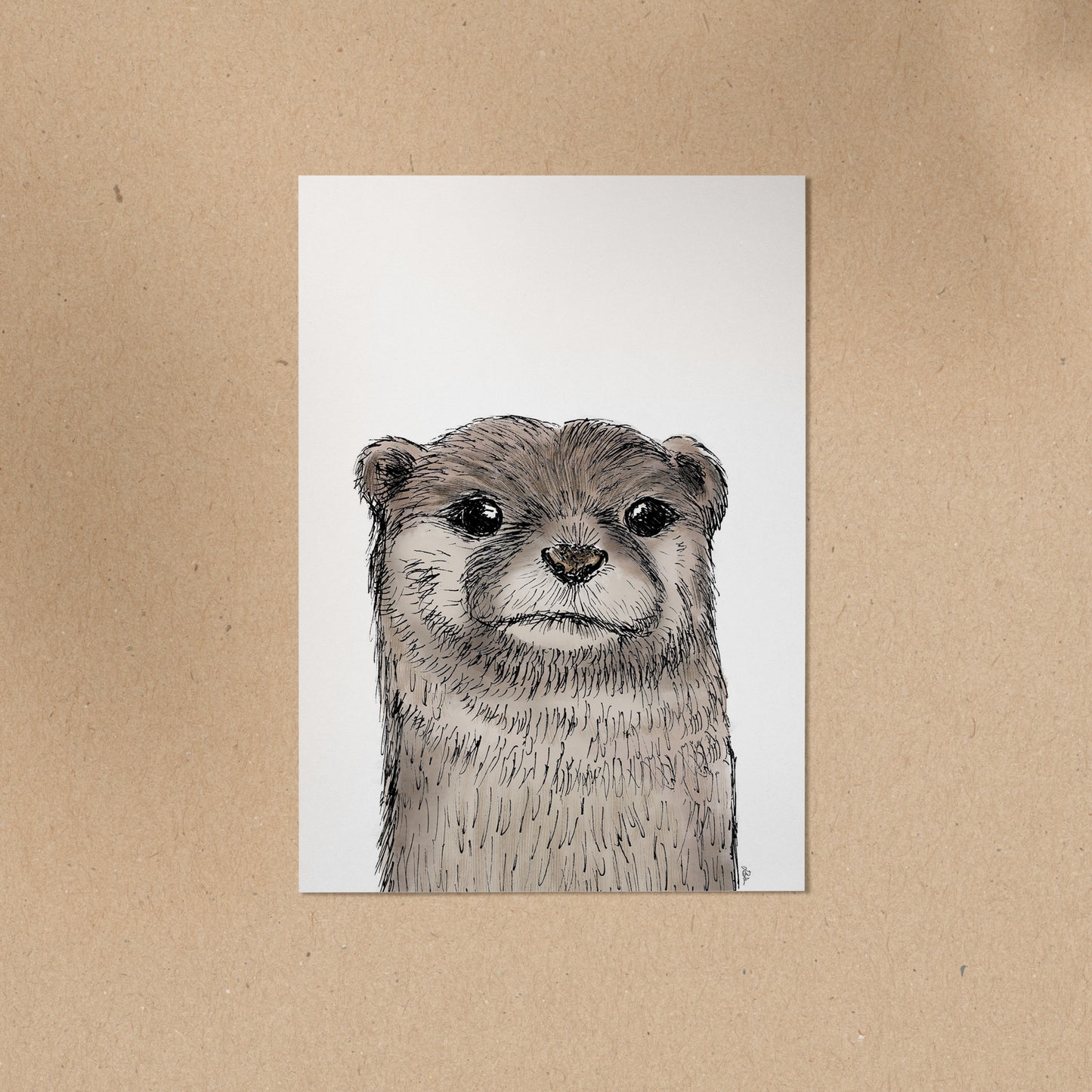 POSTKARTE | Otter Fiete