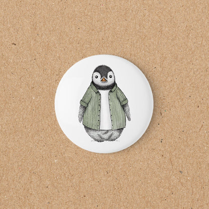 MAGNET | 56 mm | Pinguin Fabi | Cordhemd