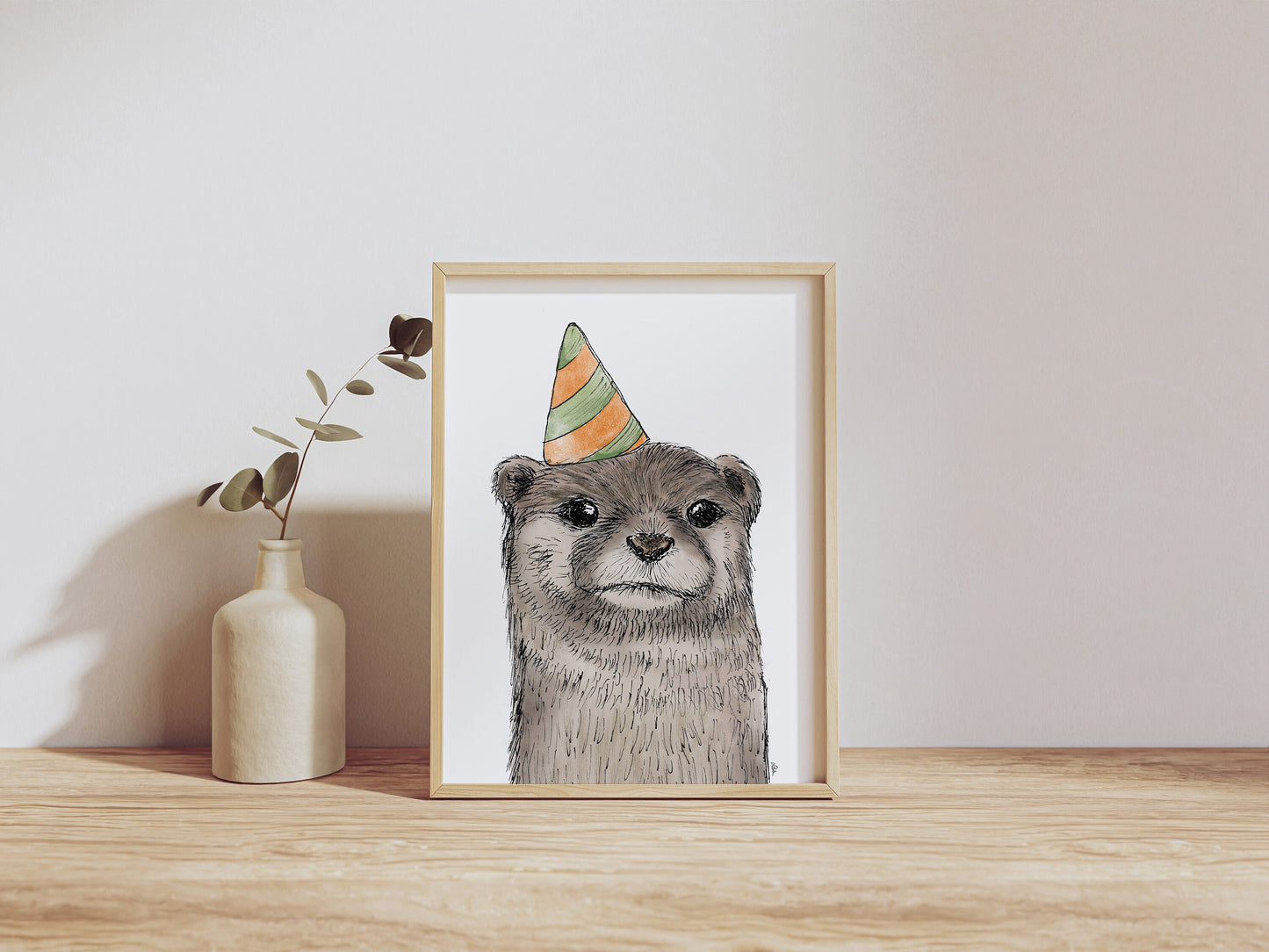 KUNSTDRUCK | Poster | Otter Fiete Party