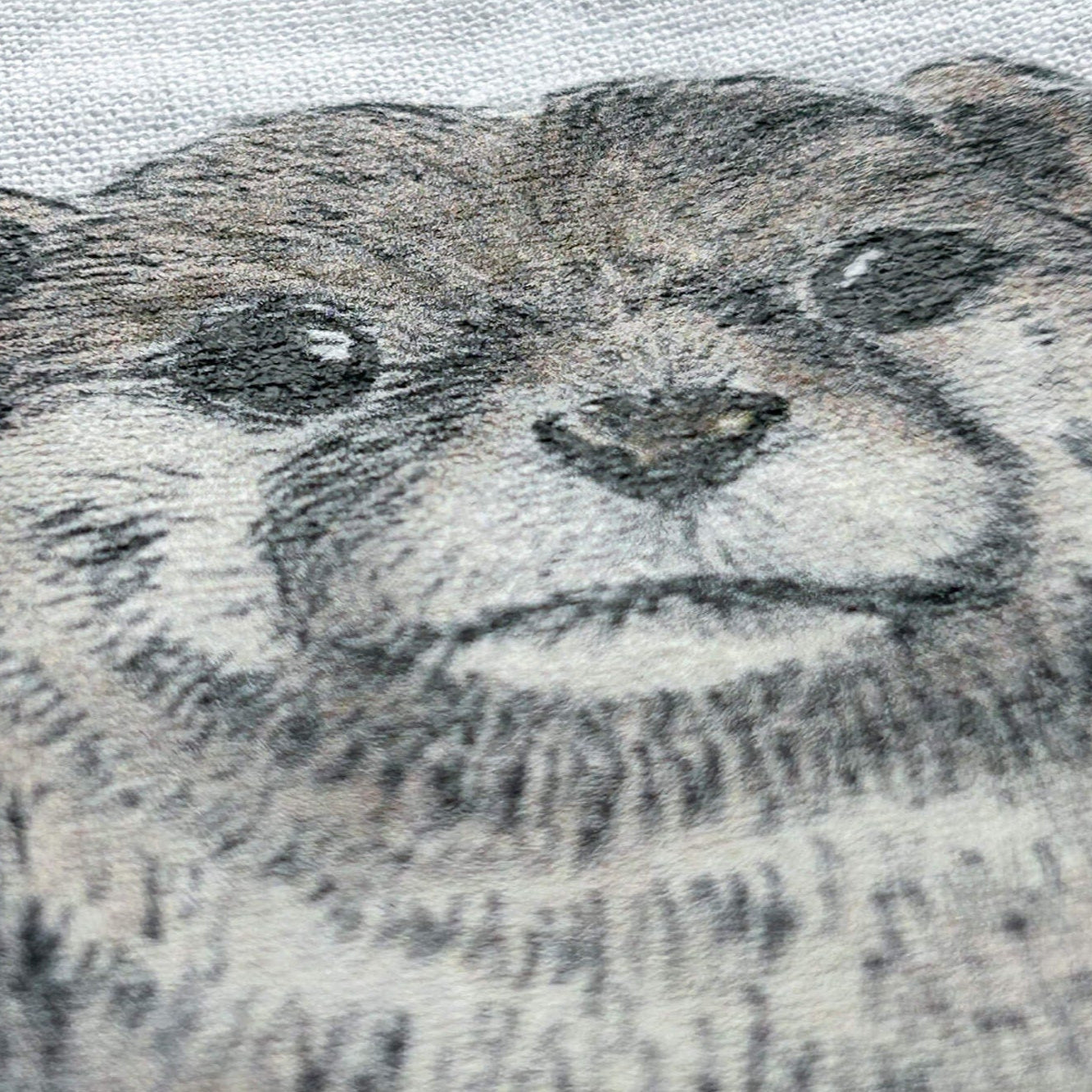 BÜGELBILD | Textildruck | Otter Fiete | Kreis